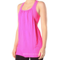 Rosa Frauen Racerback Tank Kompression Sport BH